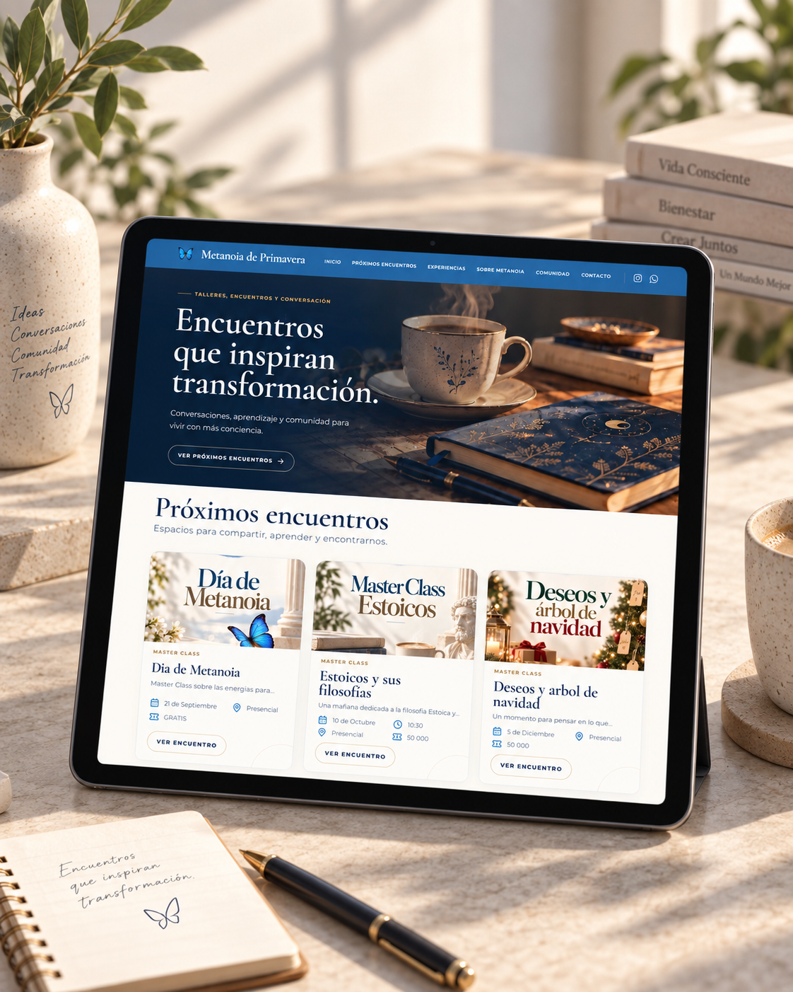 Vista del proyecto Metanoia de Primavera
